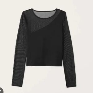 Abercrombie & Fitch Mesh Top